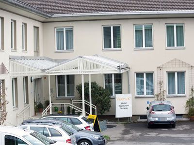 Parkmöglichkeit direkt vor dem Hotel